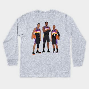 Phoenix Basketball Big 3 City Jersey Kids Long Sleeve T-Shirt